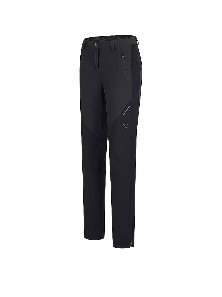 MONTURA | Damen Touren Softshellhose Presanella | schwarz