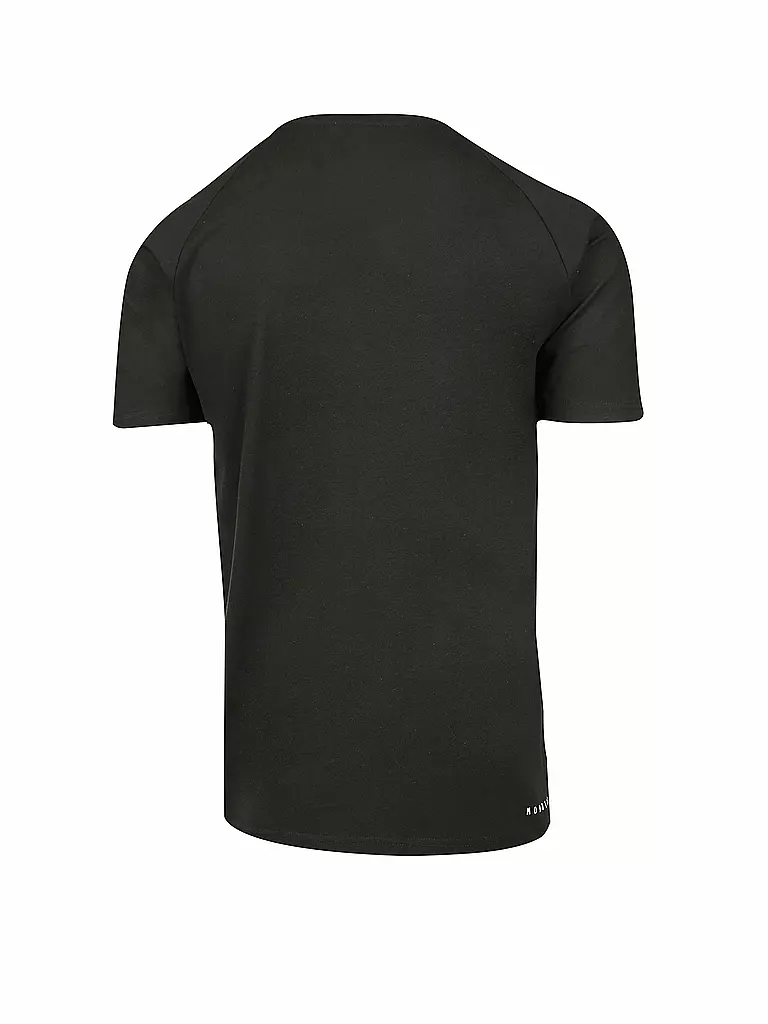 MOROTAI | Herren T-Shirt Premium Basic Brand | schwarz