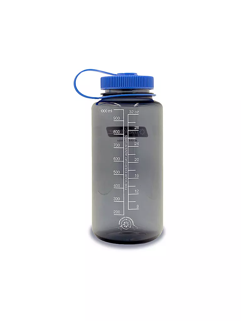 NALGENE | Trinkflasche Wide Mouth | grau