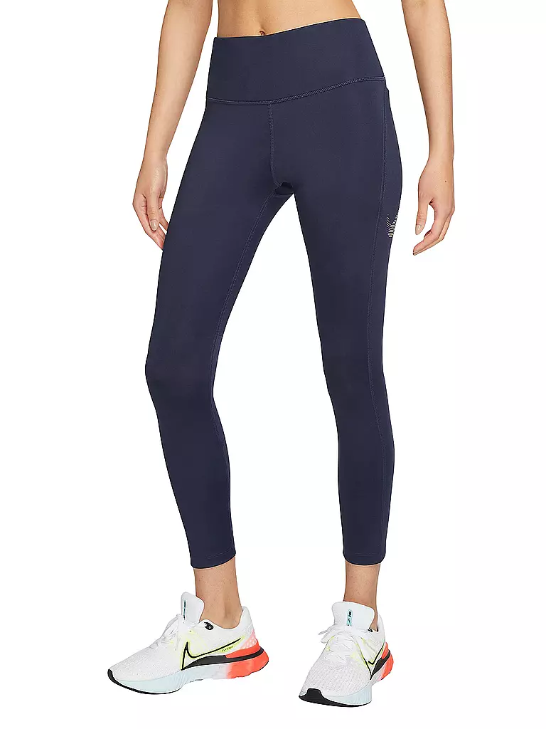 NIKE | Damen 7/8 Lauftight Fast Mid-Rise | lila