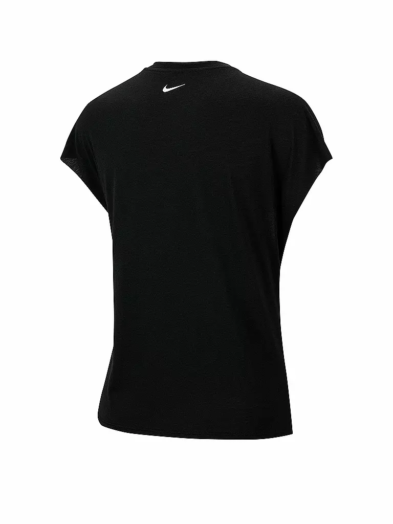 NIKE | Damen Fitness-Shirt Dri-Fit | schwarz