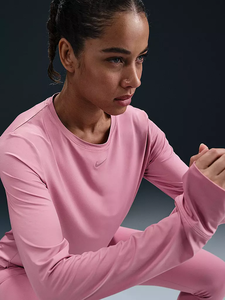 NIKE | Damen Fitnessshirt One Classic Dri-FIT | rosa