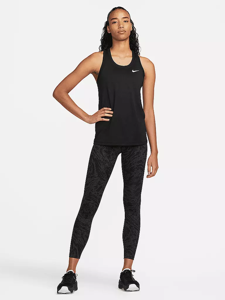 NIKE | Damen Fitnesstank Dri-FIT | schwarz