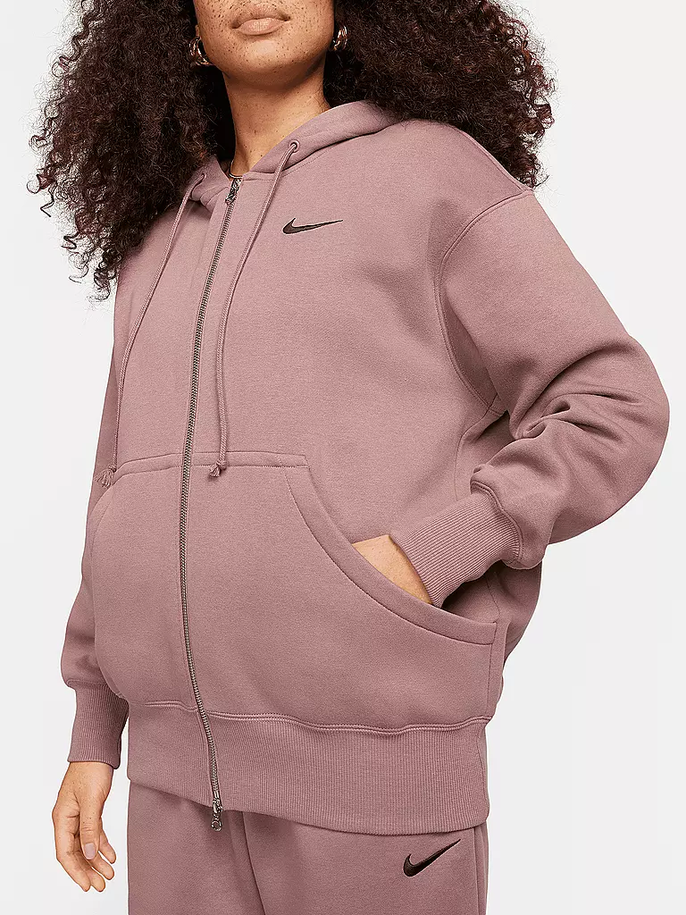 NIKE | Damen Fleecejacke Sportswear Phoenix Fleece | kupfer