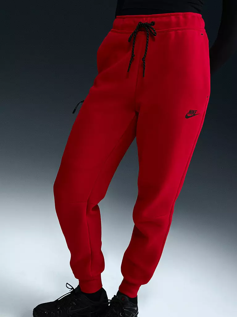 NIKE | Damen Jogginghose Sportswear Tech Fleece | rot