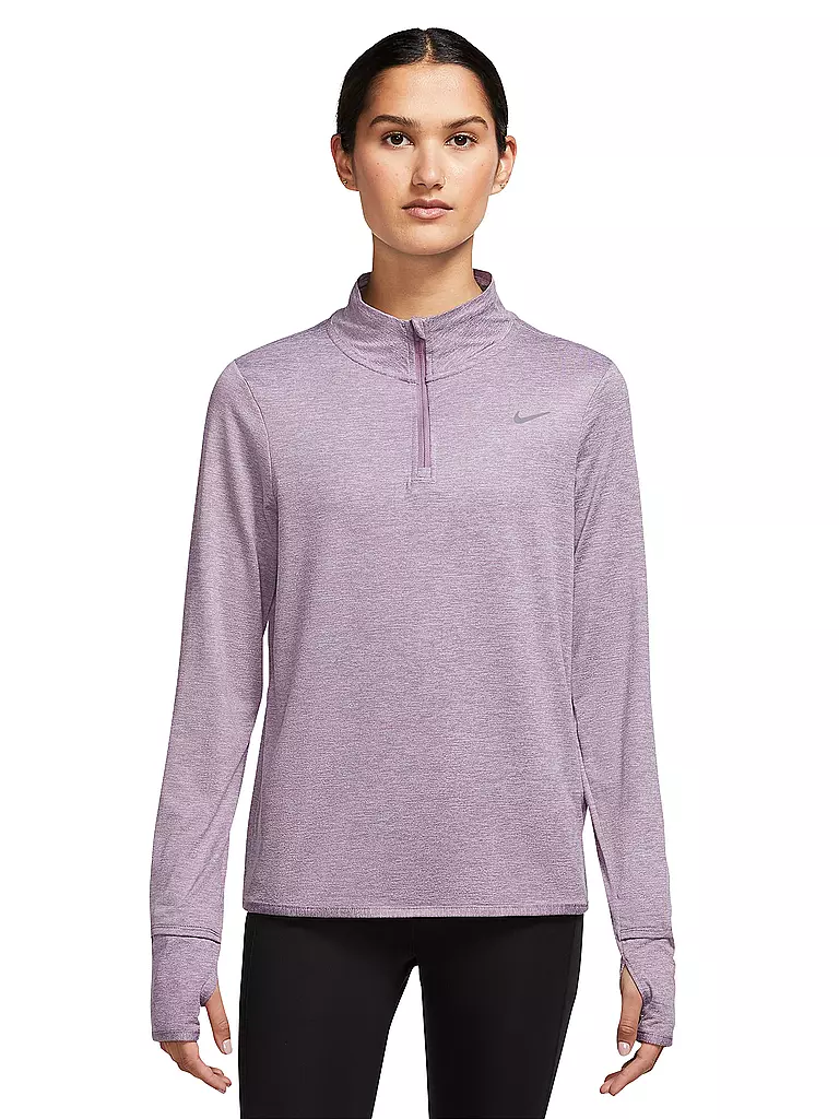 NIKE | Damen Laufshirt Dri-FIT Swift Element UV | lila