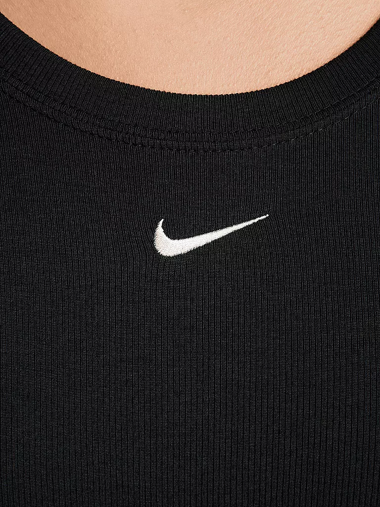 NIKE | Damen Shirt Sportswear Chill Knit | schwarz