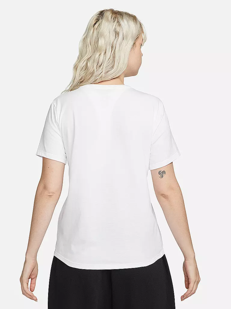 NIKE | Damen T-Shirt Sportswear Club Essentials | weiss