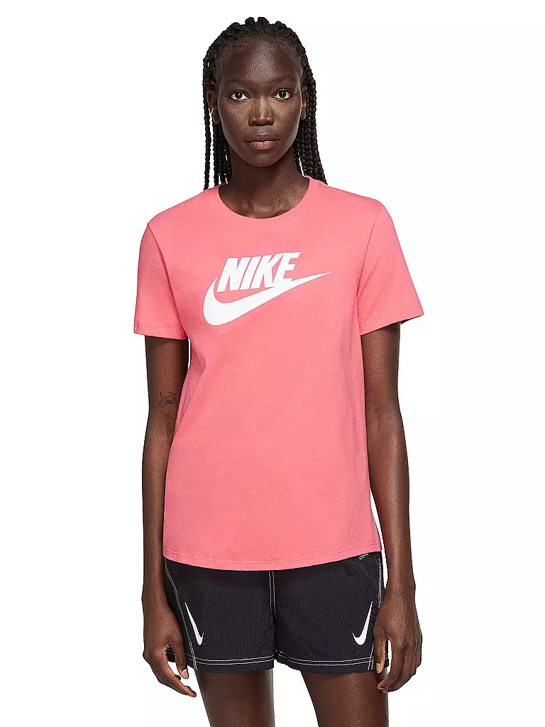 NIKE | Damen T-Shirt Sportswear Essentials | koralle