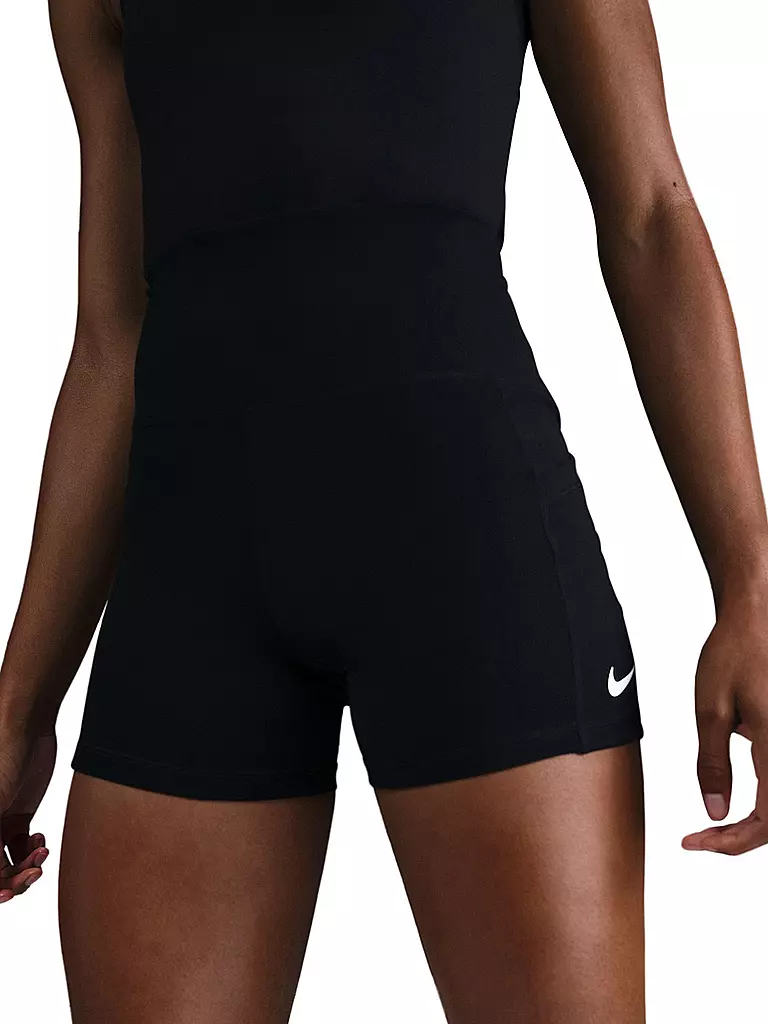 NIKE | Damen Tennisshort Ball | schwarz