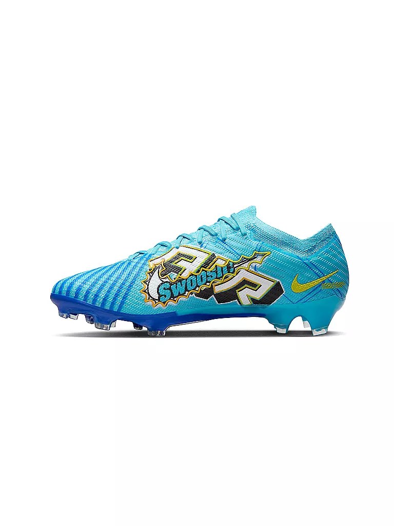 NIKE | Fußballschuhe Nocken Zoom Mercurial Vapor 15 Elite KM FG | blau