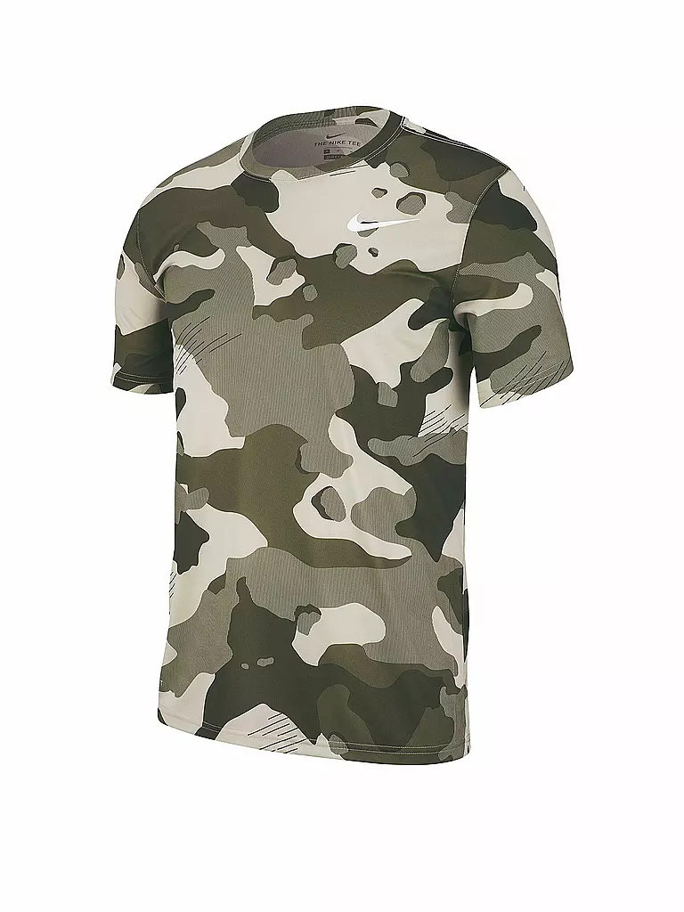 NIKE | Herren Fitness-Shirt Dri-FIT | olive