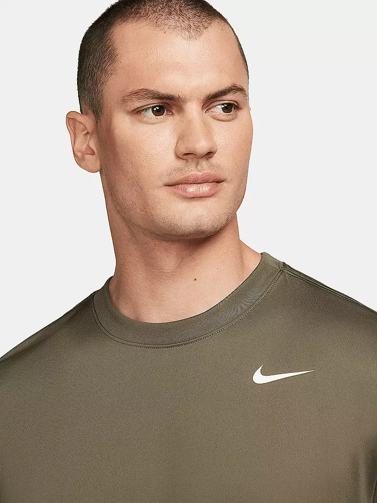 NIKE | Herren Fitnessshirt Dri-FIT Legend | olive