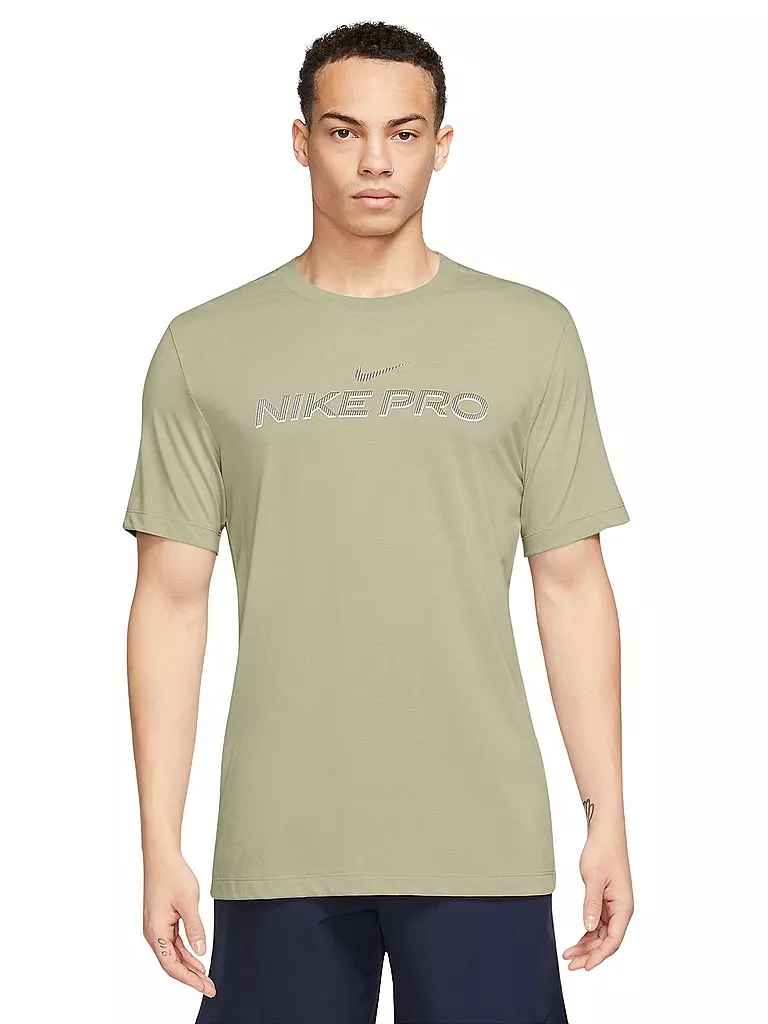 NIKE | Herren Fitnessshirt Dri-FIT | beige