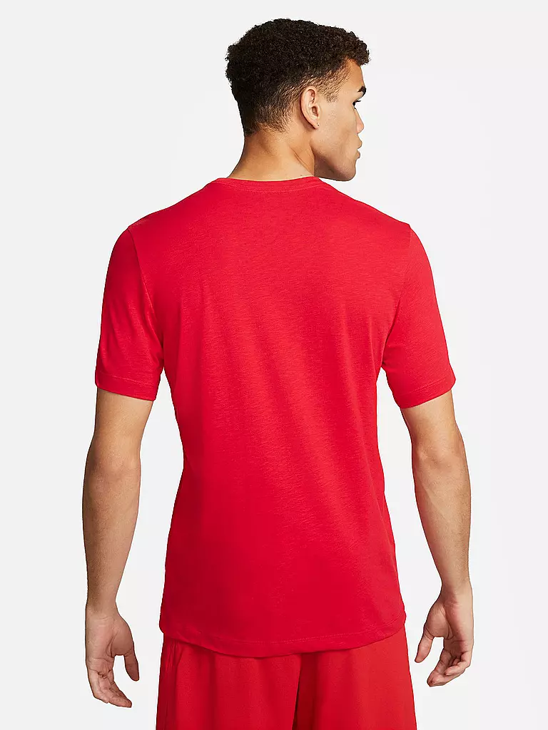 NIKE | Herren Fitnessshirt Dri-FIT | rot