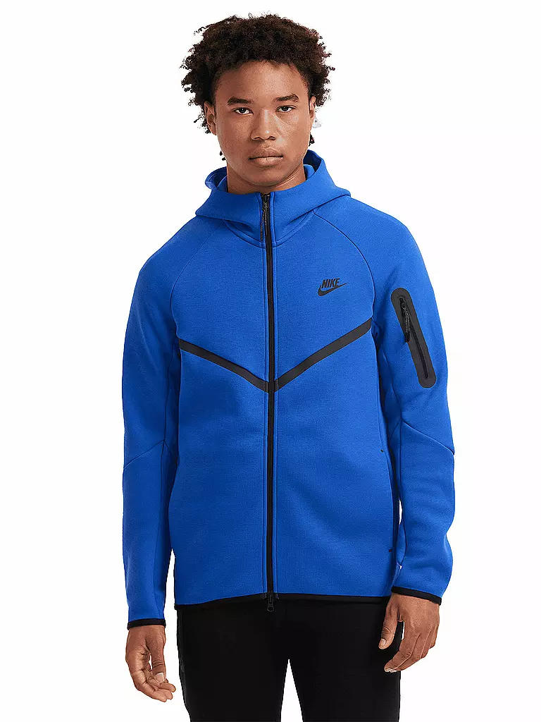 NIKE | Herren Jacke Tech Fleece Hoodie | blau