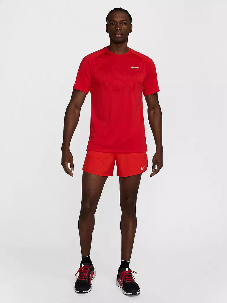 NIKE | Herren Laufshirt Dri-FIT Stride | rot