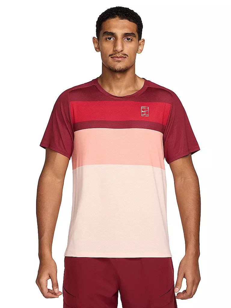 NIKE | Herren Tennisshirt Advantage | dunkelrot