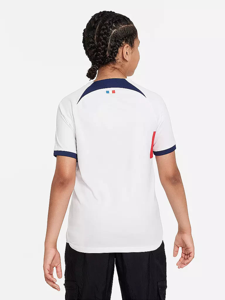 NIKE | Kinder Auswärtstrikot Paris Saint-Germain 2023/24 Stadium | weiss