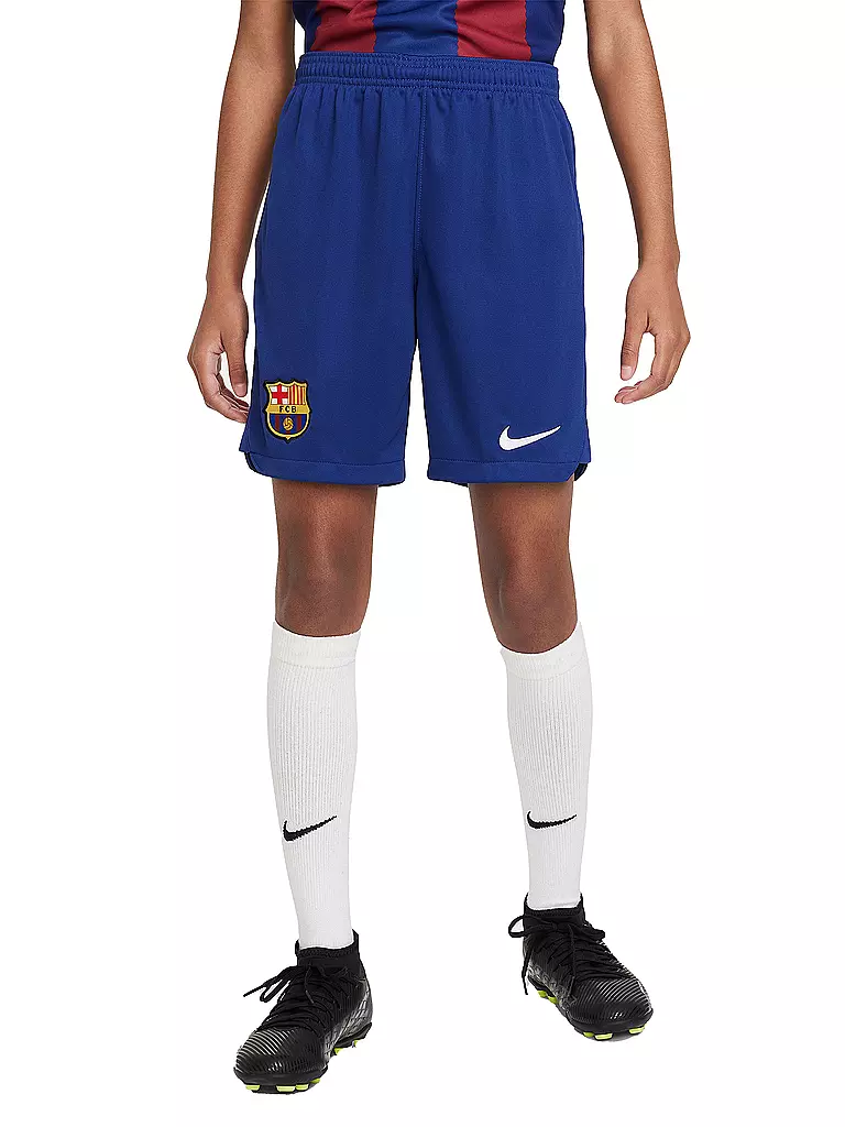 NIKE | Kinder Heimshort FC Barcelona 2023/24 Stadium | blau