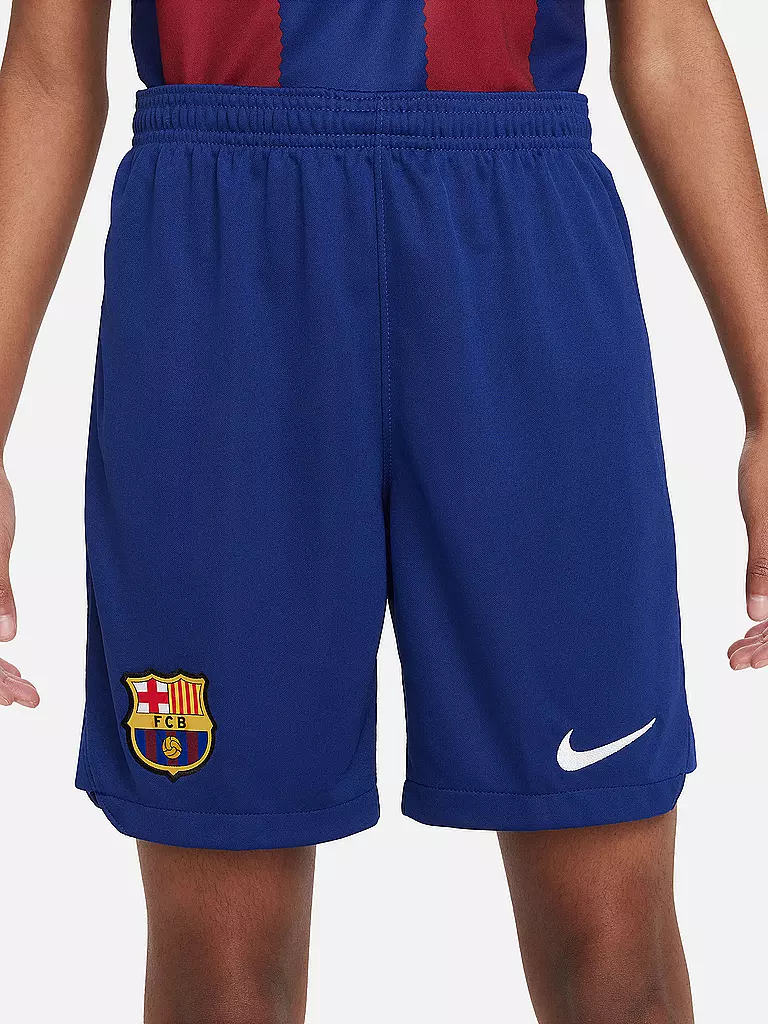 NIKE | Kinder Heimshort FC Barcelona 2023/24 Stadium | blau