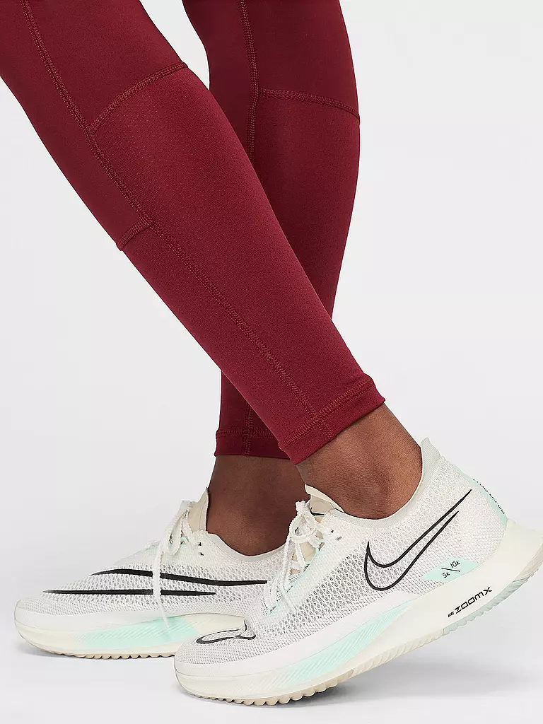 NIKE | Mädchen Fitnesstight Pro | dunkelrot