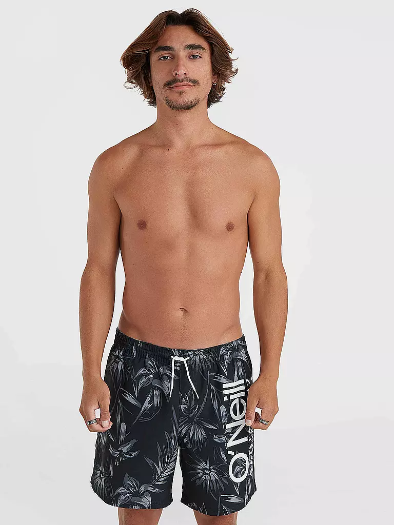 O'NEILL | Herren Badeshort Cali Floral 16'' | schwarz