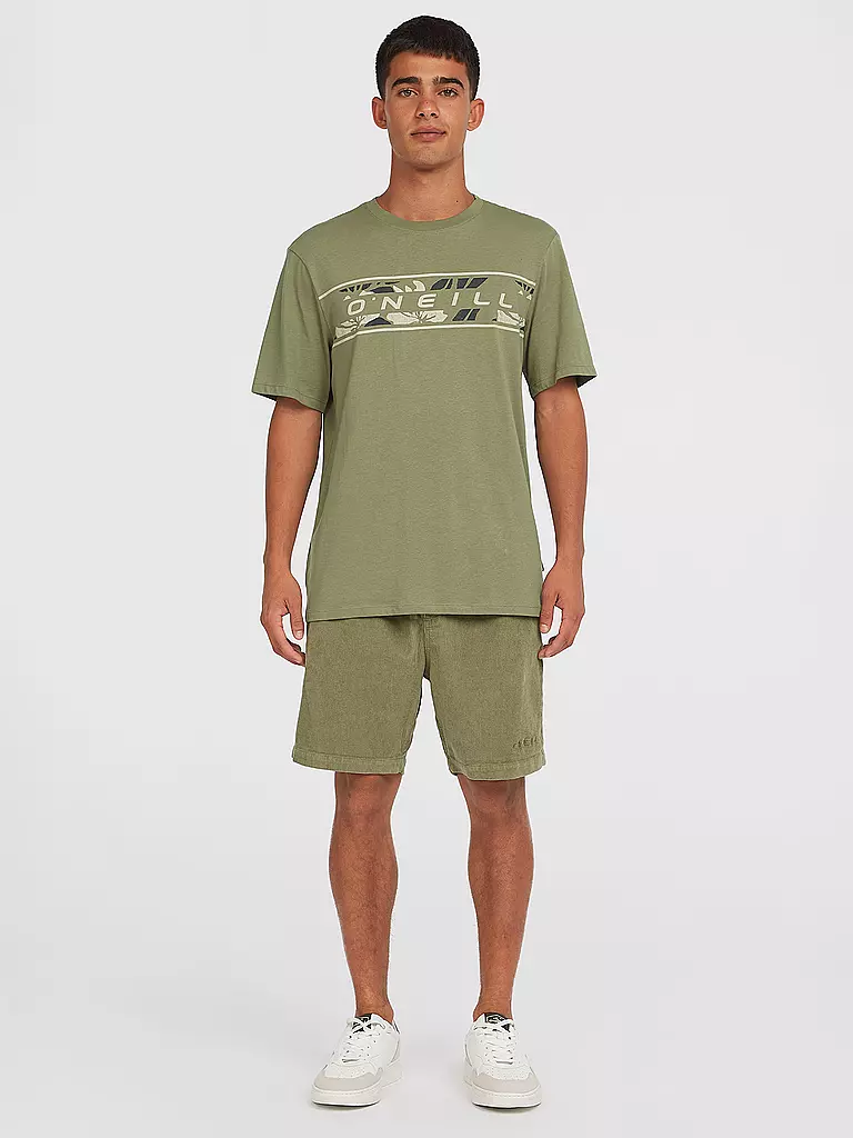 O'NEILL | Herren Beachshirt Front Graphic | hellgrün