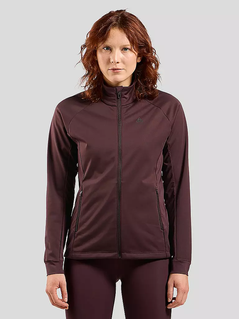 ODLO | Damen Langlaufjacke Brensholmen | beere