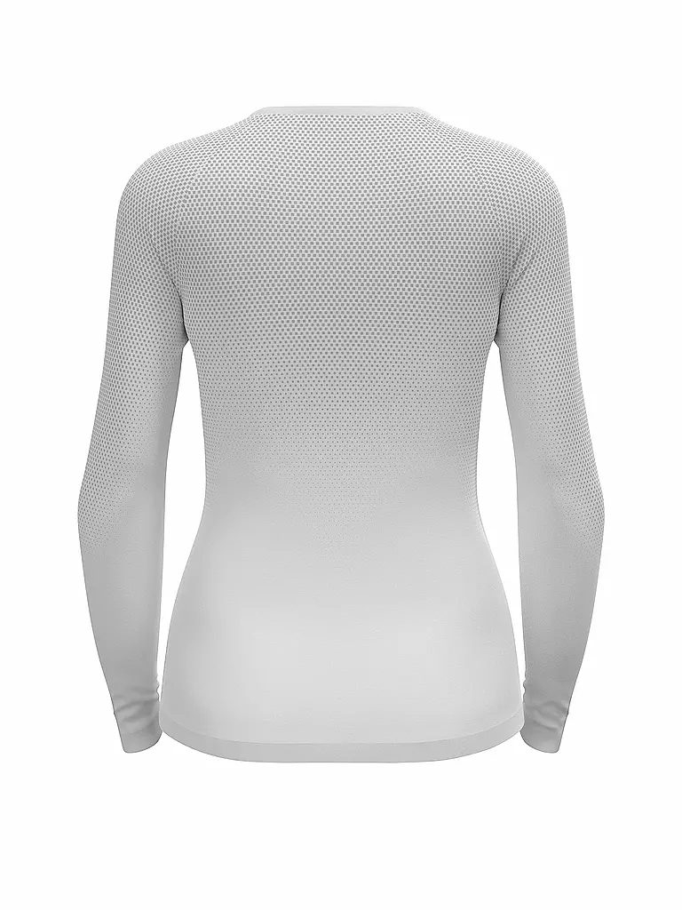 ODLO | Damen Laufwäsche Shirt Performance Light Base Layer  | weiss