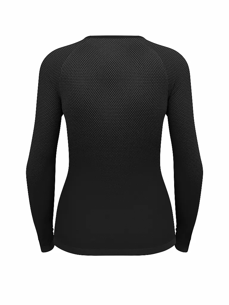 ODLO | Damen Laufwäsche Shirt Performance Light Base Layer  | schwarz