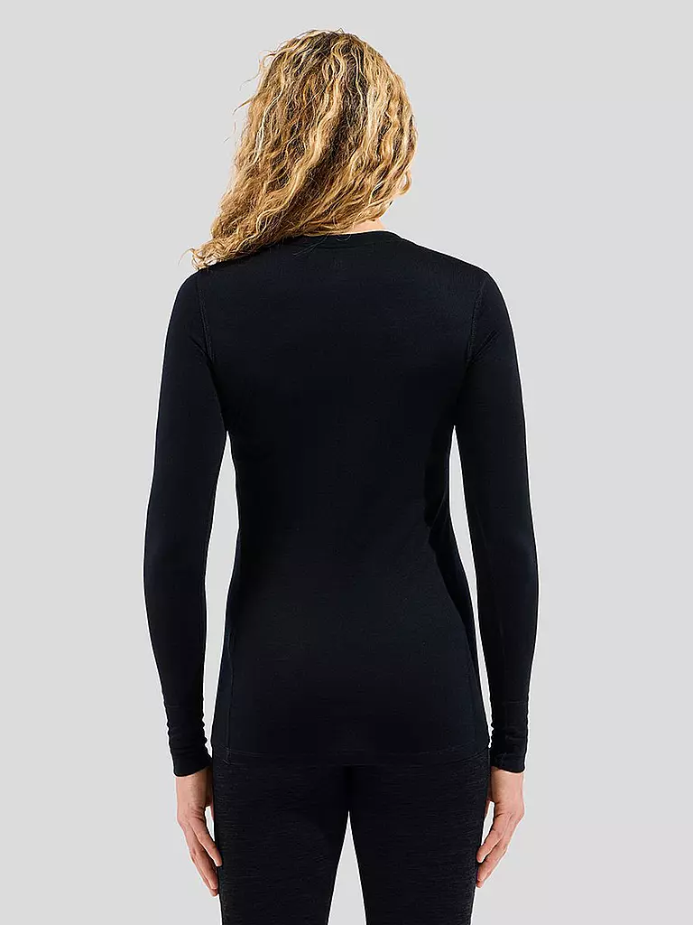 ODLO | Damen Shirt Merino 200 | schwarz