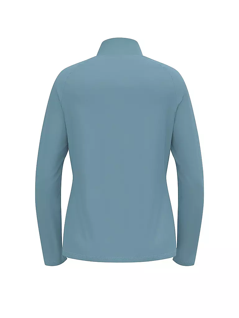 ODLO | Damen Unterzieh Zipshirt Besso Mid Layer | blau