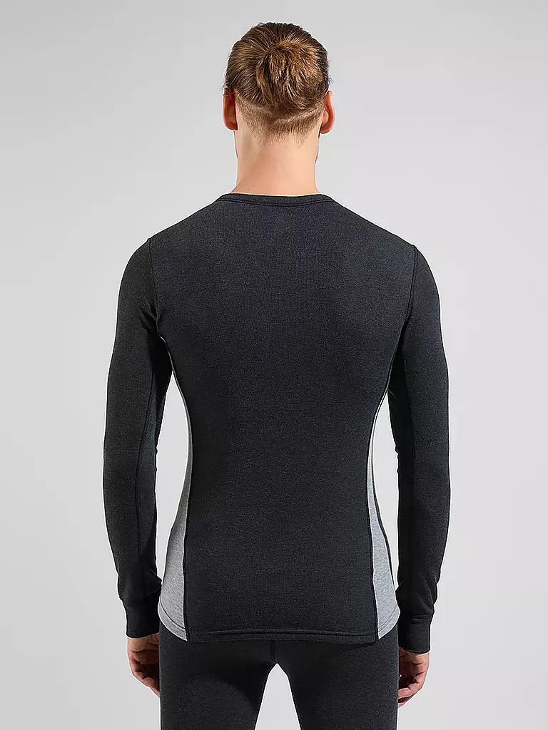 ODLO | Herren Funktionswäsche Set ACTIVE WARM ECO Base Layer | grau