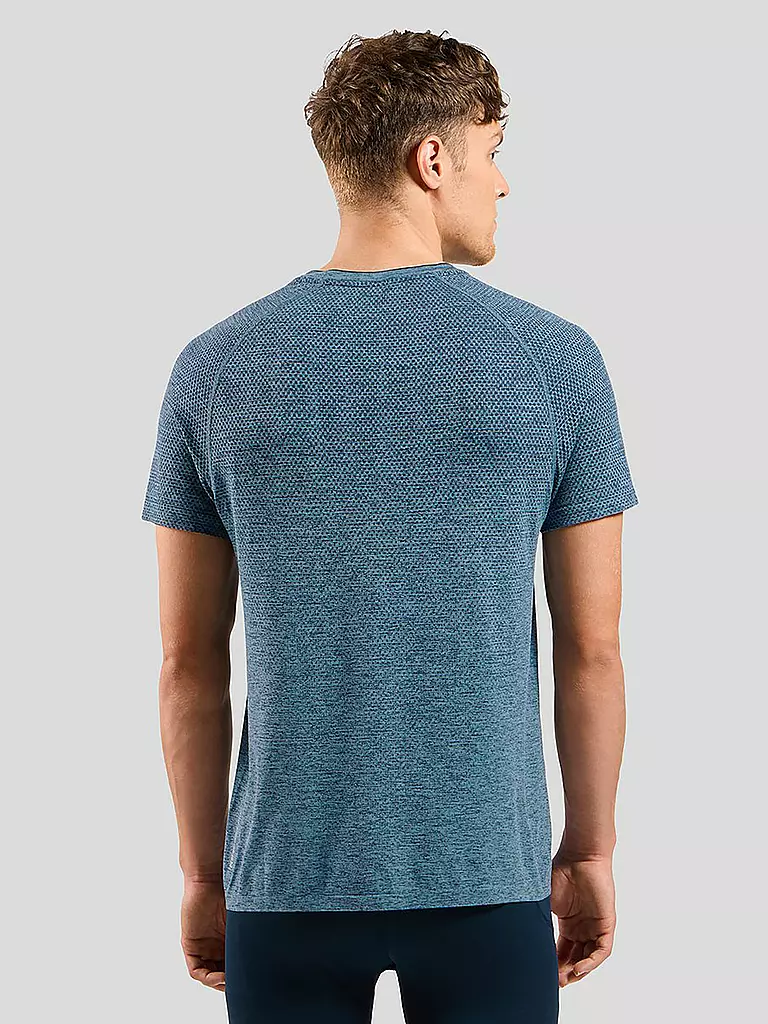 ODLO | Herren Laufshirt Essentials Seamless | blau