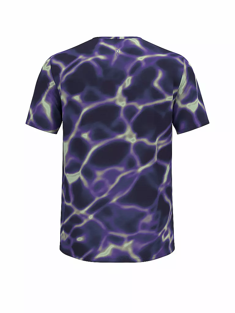 ODLO | Herren Laufshirt Zeroweight Chil Tec Print | lila