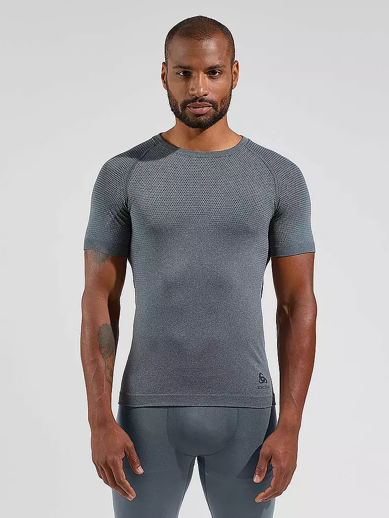 ODLO | Herren Laufwäsche Shirt Performance Light Base Layer | schwarz