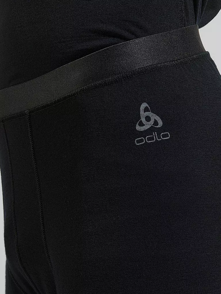 ODLO | Herren Unterzieh Tight Natural Merino 200 | schwarz