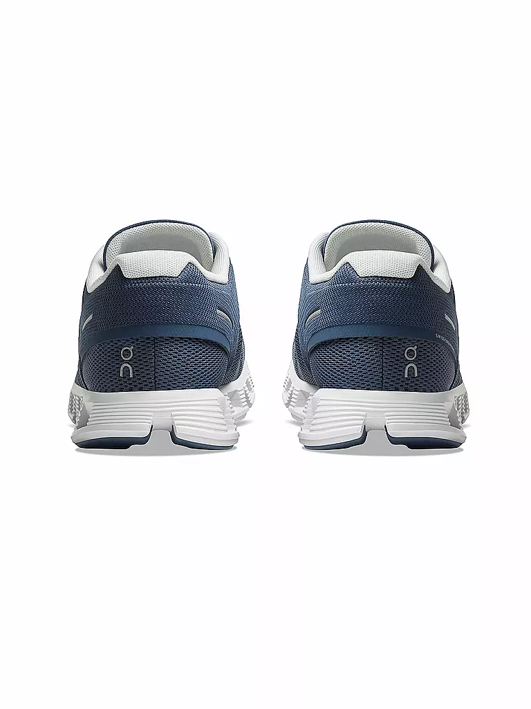 ON | Damen Freizeitschuhe Cloud 5 DENIM / WHITE | blau