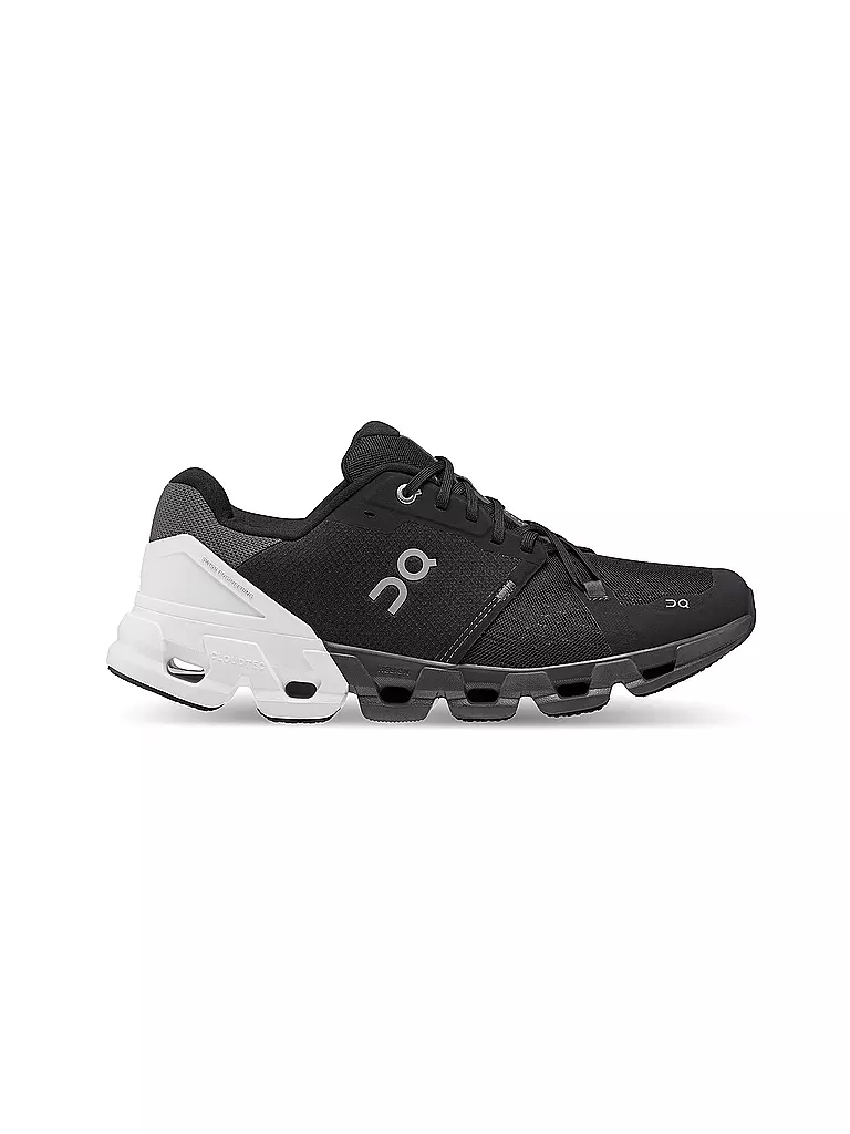 ON | Damen Laufschuhe Cloudflyer 4 BLACK WHITE | schwarz