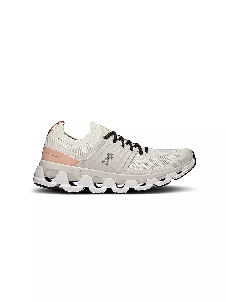 ON | Damen Laufschuhe Cloudswift 3 IVORY/ROSE | weiss