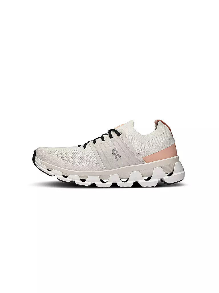 ON | Damen Laufschuhe Cloudswift 3 IVORY/ROSE | weiss