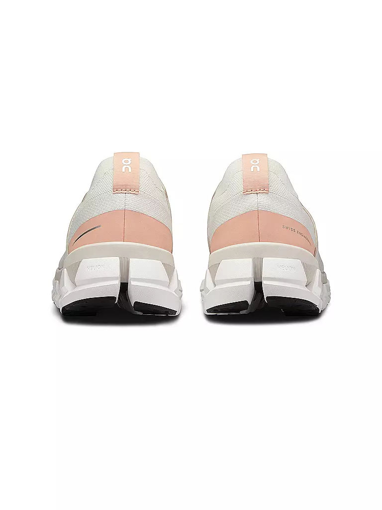 ON | Damen Laufschuhe Cloudswift 3 IVORY/ROSE | weiss