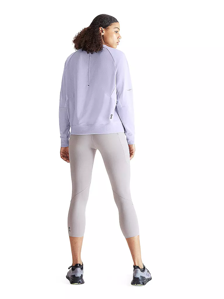 ON | Damen Sweater Movement Crew | lila