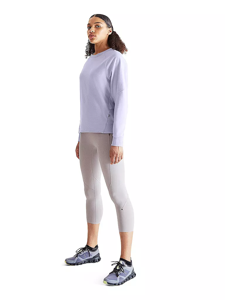 ON | Damen Sweater Movement Crew | lila