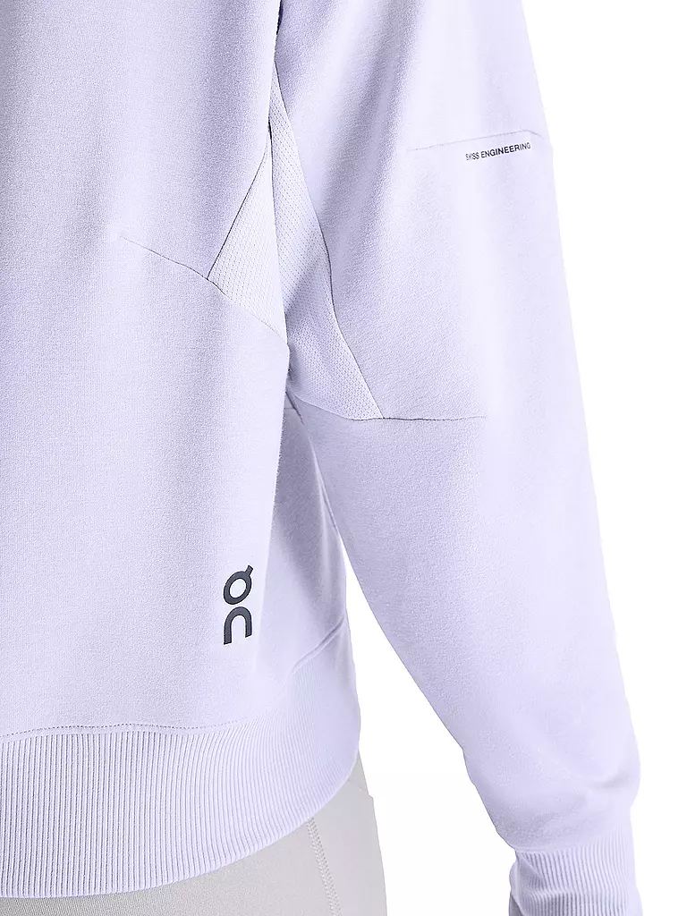 ON | Damen Sweater Movement Crew | lila