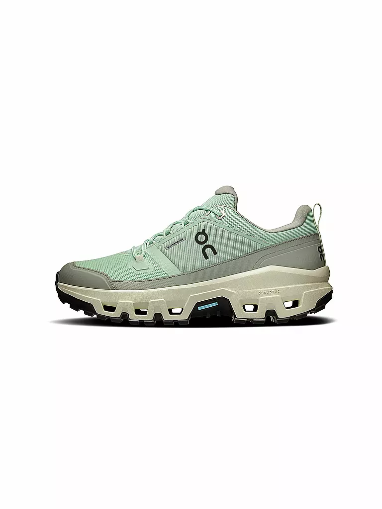 ON | Damen Wanderschuhe Cloudrock Low WP | grau