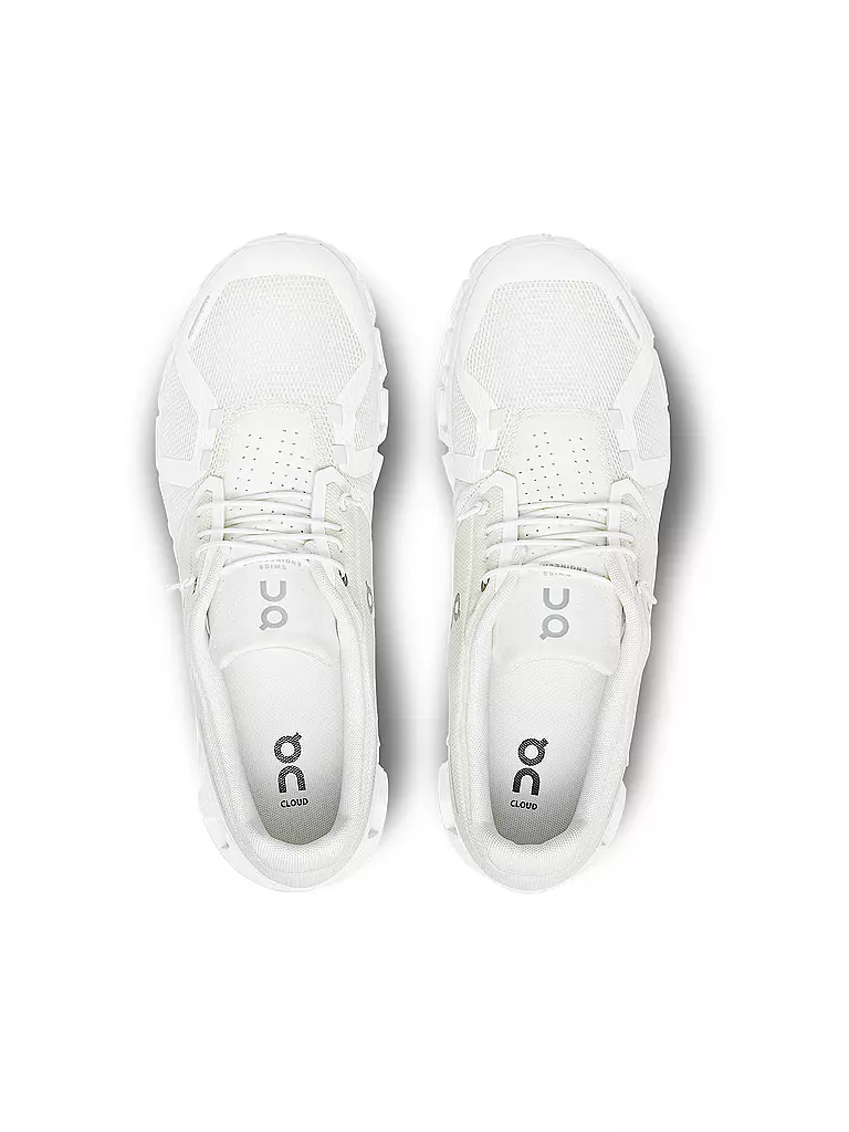 ON | Herren Freizeitschuhe Cloud 5 UNDYED WHITE | weiss