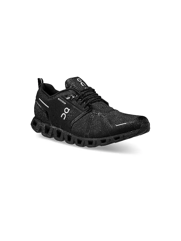 ON | Herren Freizeitschuhe Cloud 5 Waterproof ALL BLACK | schwarz