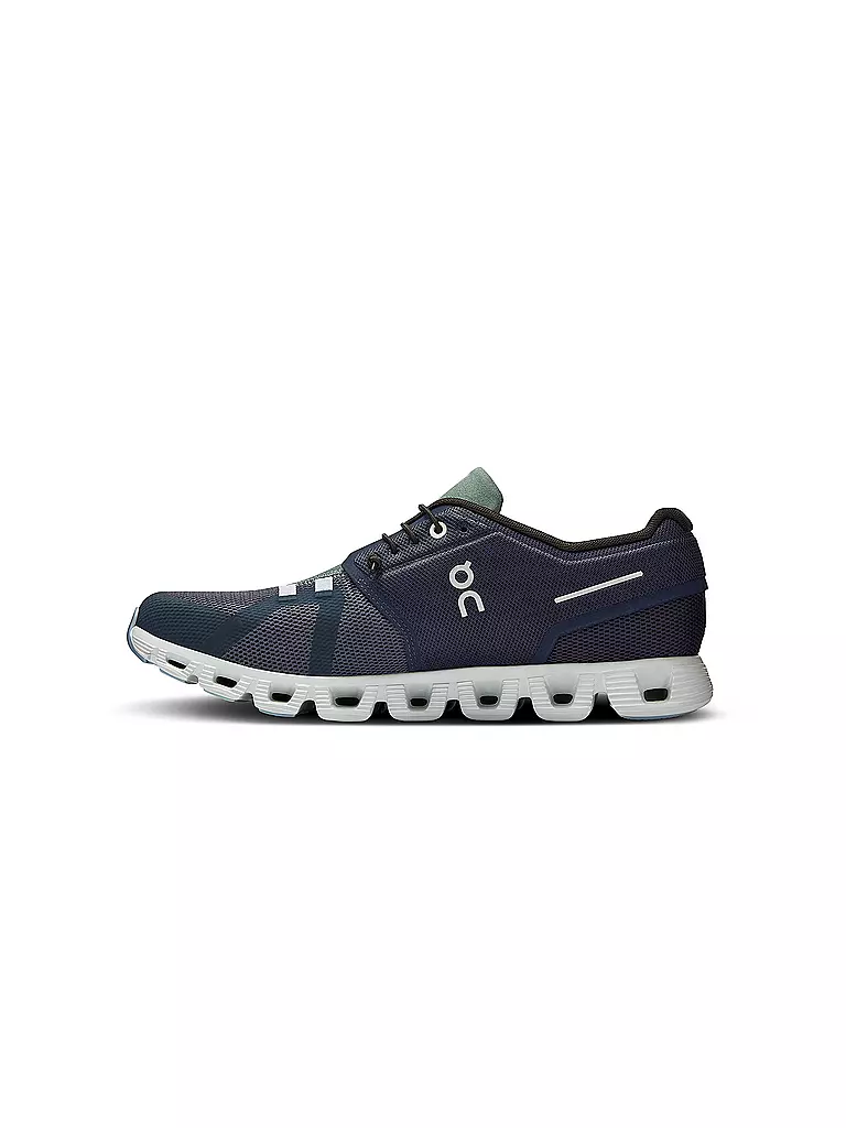 ON | Herren Laufschuhe Cloud 5 MIDNIGHT NAVY | blau